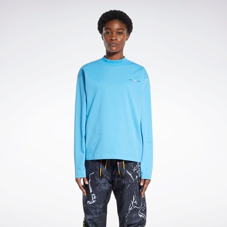 Reebok Reebok by Pyer Moss Long Sleeve Tee Blankyt | HTOBQ6904