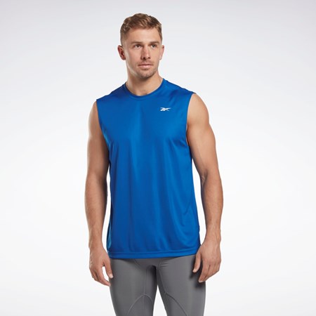 Reebok Workout Ready Bez Rukávů Tech T-Shirt Blankyt | JNYLH4783