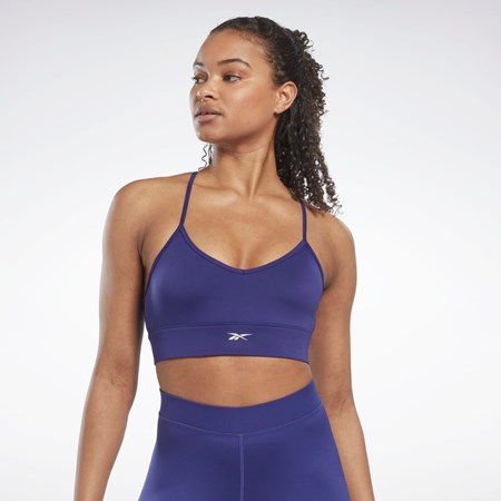 Reebok Workout Ready Sports Bra Fialové | IXPFK0573