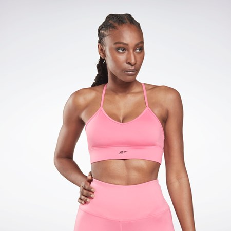 Reebok Workout Ready Sports Bra Růžové | VTHBD4978
