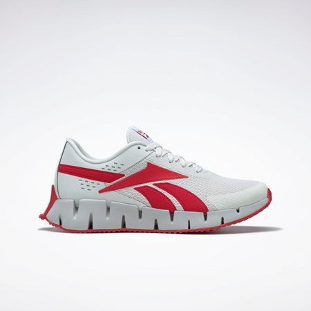 Reebok Zig Dynamica 2 Shoes Šedé Červené Šedé | TNQPZ3851