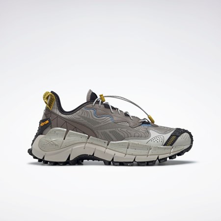 Reebok Zig Kinetica II Edge Shoes Šedé Blankyt Zelene | OSCLI3084